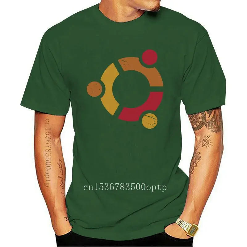 Camiseta estampada para hombre y mujer, Camisa de algodón de manga corta desgastada, Ubuntu, negra, 2021
Camiseta estampada para hombre y mujer, Camisa de algodón de manga corta desgastada, Ubuntu, negra, 2021