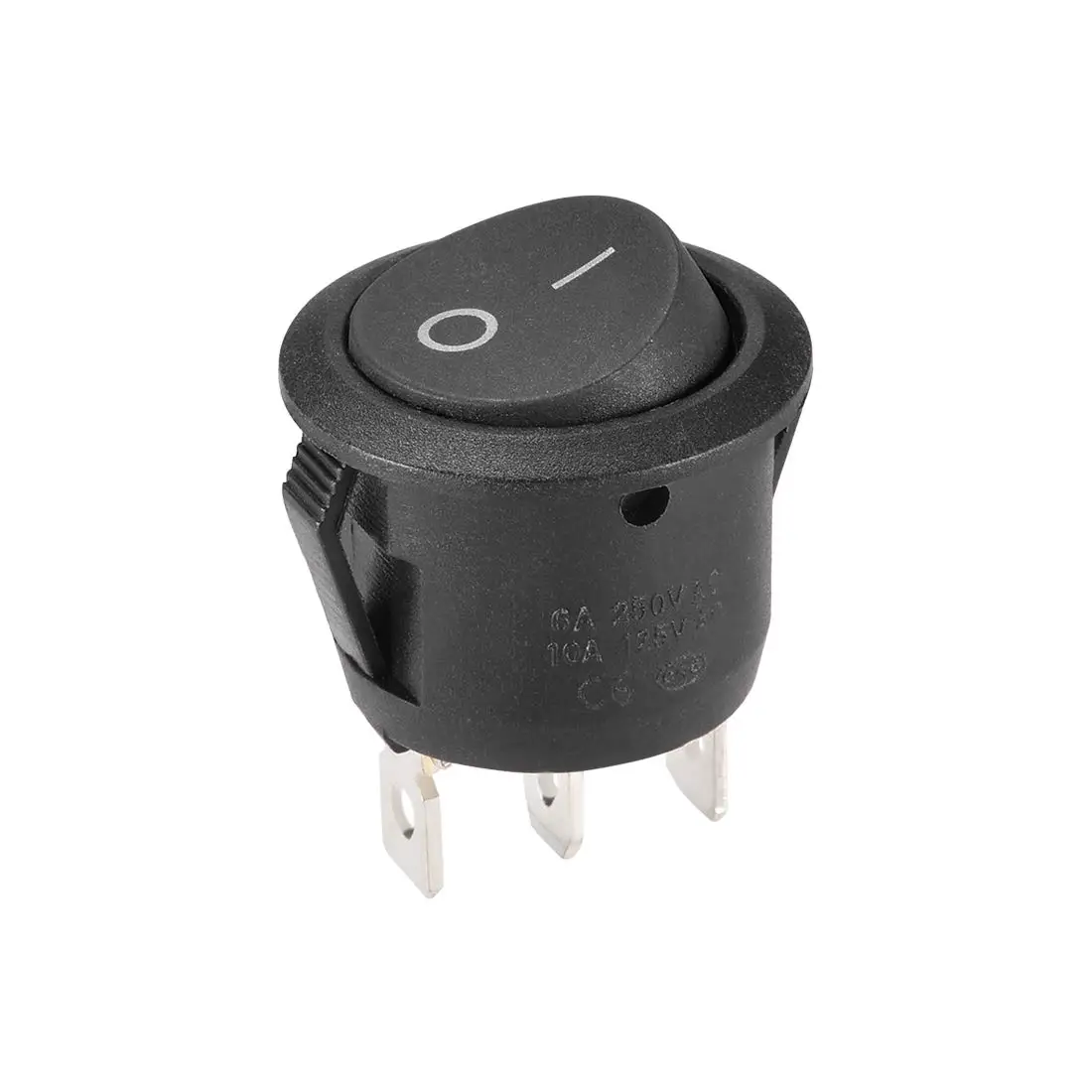Keszoox SPST Boat Rocker Switch Round Toggle Switch Black for Boat Marine ON/ON AC 250V/6A 125V/10A 1pcs
Keszoox SPST Boat Rocker Switch Round Toggle Switch Black for Boat Marine ON/ON AC 250V/6A 125V/10A 1pcs