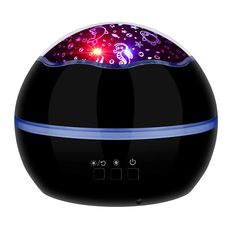 360° Rotating Night Light Projector For Kids, 2 In 1 Starry Sky And Sea World, Baby Night Lights Projector
360° Rotating Night Light Projector For Kids, 2 In 1 Starry Sky And Sea World, Baby Night Lights Projector