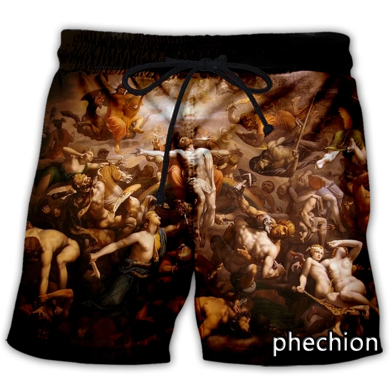 phechion New Men/Women Religion Art Painting 3D Printed Casual Shorts Fashion Streetwear Men Loose Sporting Shorts A105
phechion New Men/Women Religion Art Painting 3D Printed Casual Shorts Fashion Streetwear Men Loose Sporting Shorts A105