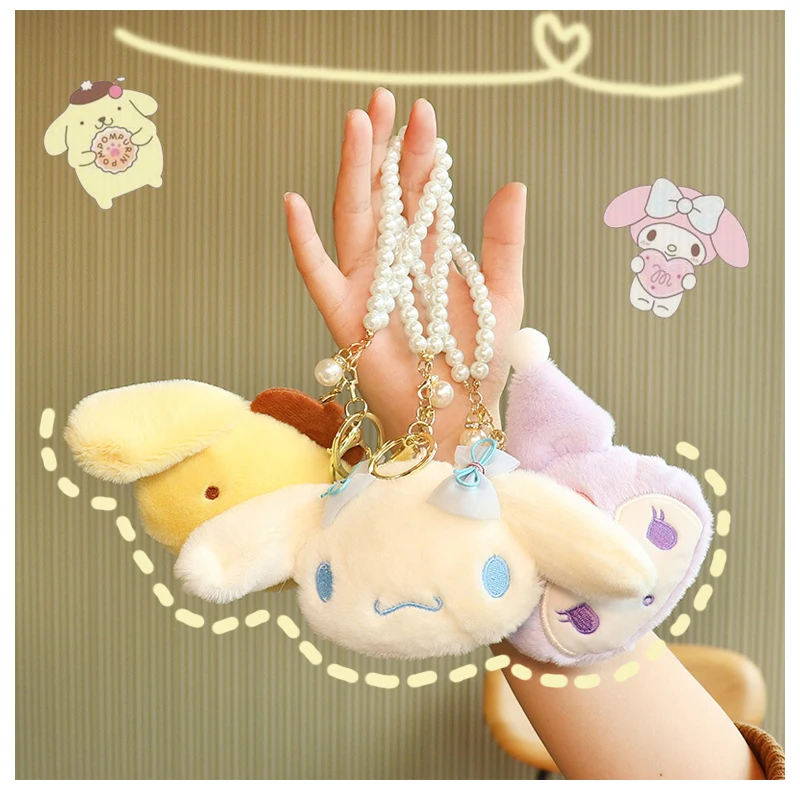 Розовый Sanrioed Kawaii Мультфильм плюшевый брелок My Melody Cinnamoroll Kuromi Purin Dog жемчужная цепочка подвеска на рюкзак женский стиль милый
Розовый Sanrioed Kawaii Мультфильм плюшевый брелок My Melody Cinnamoroll Kuromi Purin Dog жемчужная цепочка подвеска на рюкзак женский стиль милый