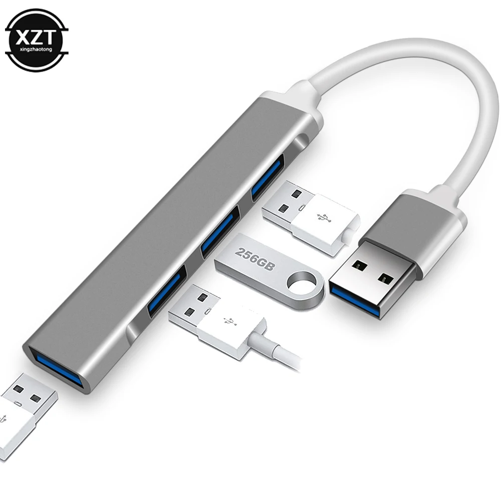 Концентратор USB C 3 0 2 Type 1 мульти-разветвитель с 4 портами адаптер OTG для Lenovo HUAWEI Xiaomi