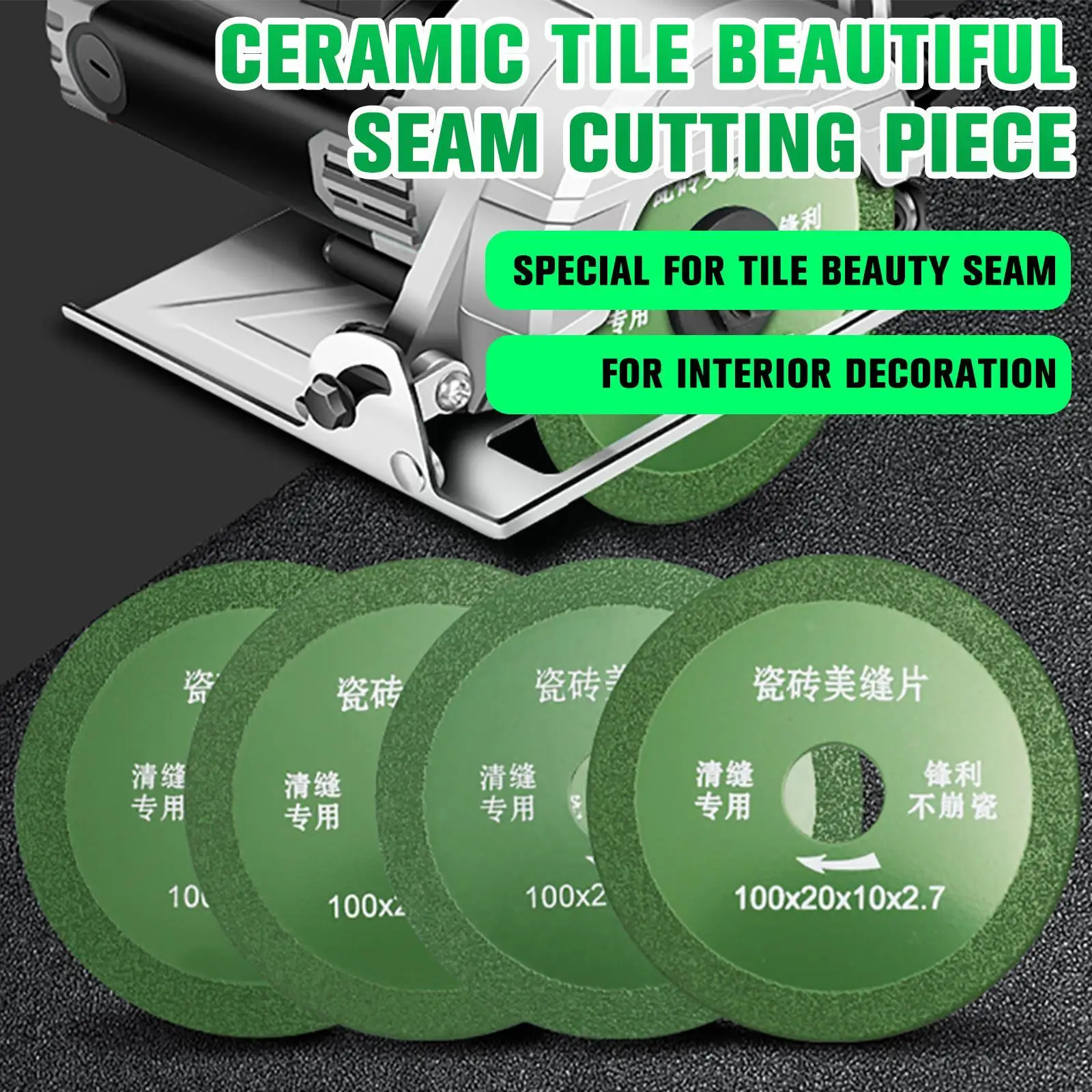 Ultra Thin Diamond Saw 4 Inch 100mm Cutting Disc For Angle Grinder Tiles Marble Glass Cutting Blades Cutting Processing Y0A4
Ultra Thin Diamond Saw 4 Inch 100mm Cutting Disc For Angle Grinder Tiles Marble Glass Cutting Blades Cutting Processing Y0A4