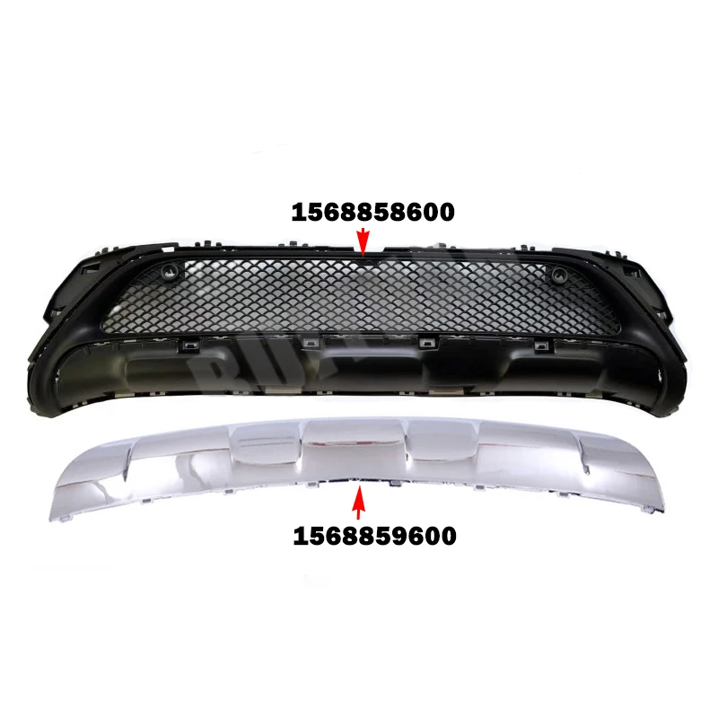 Передний бампер для Mercedes Benz GLA X156 W156 GLA220d A 1568859600 A1568858600 хромированная отделка нижний радиатор решетчатый спойлер
Передний бампер для Mercedes Benz GLA X156 W156 GLA220d A 1568859600 A1568858600 хромированная отделка нижний радиатор решетчатый спойлер