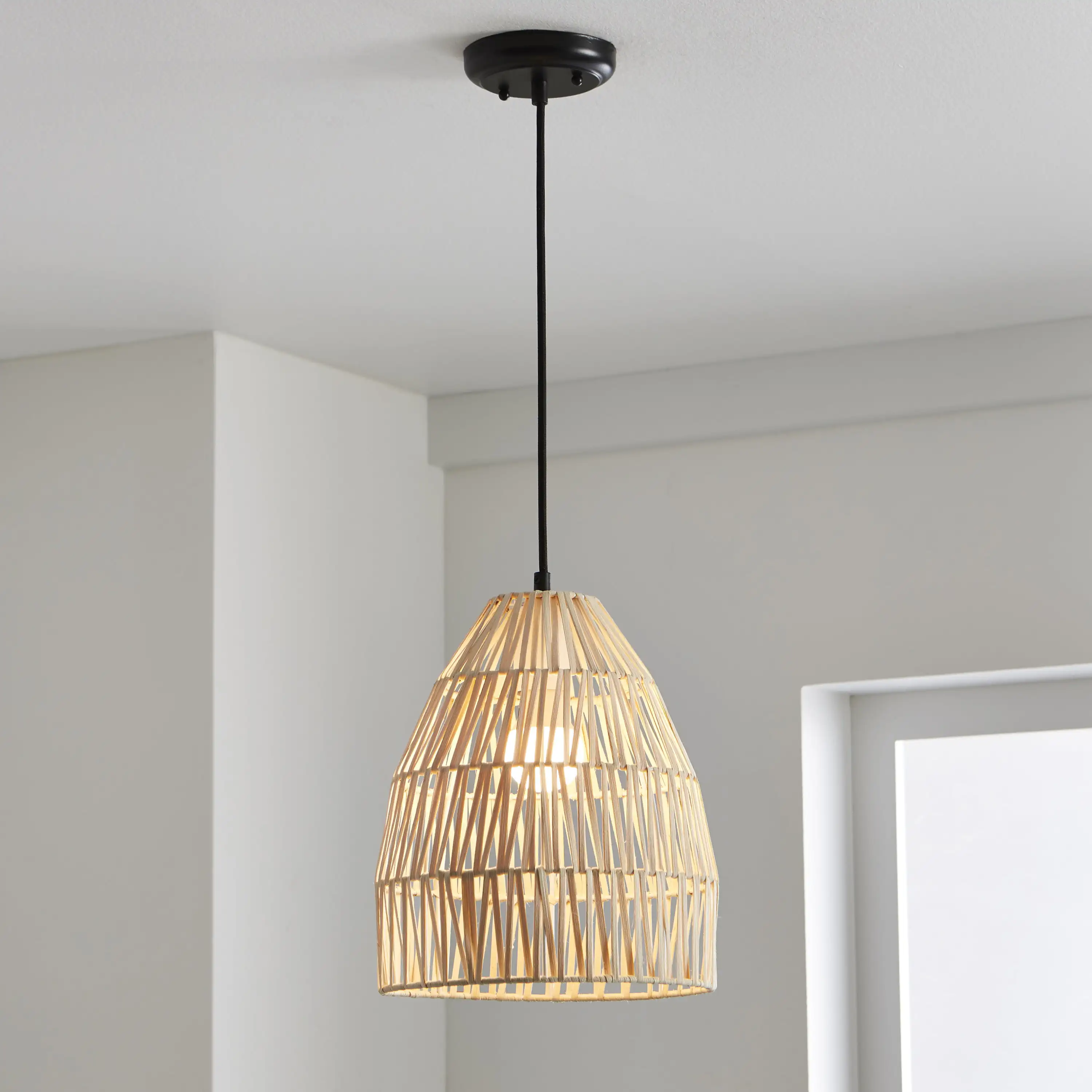 Better Homes&Gardens 1 Light Matte Black Weaved Finished Pendant Light A19 Bulb Included
Better Homes&Gardens 1 Light Matte Black Weaved Finished Pendant Light A19 Bulb Included