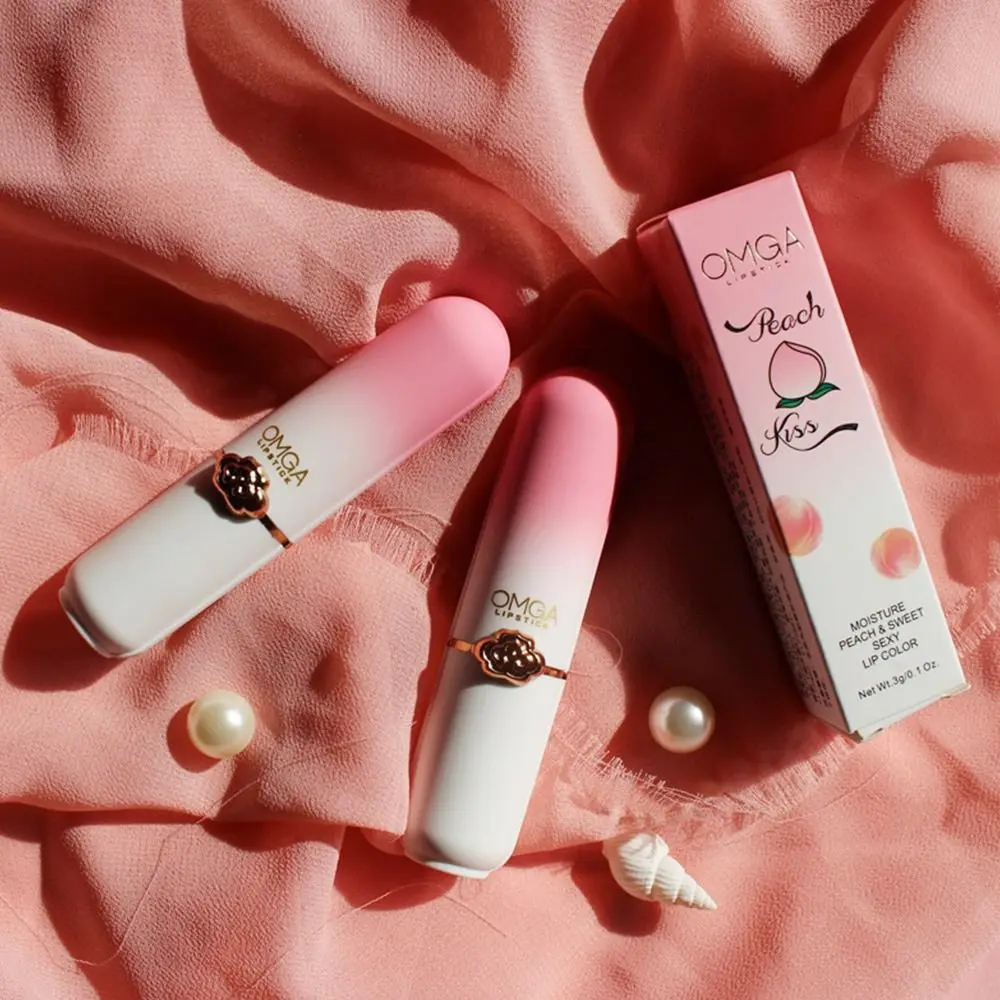 Crystal Lasting Cosmetic Peach Color Lip Balm Temperature Change Lipstick Moisturizing Lip Gloss Care Repair Lipsalve
Crystal Lasting Cosmetic Peach Color Lip Balm Temperature Change Lipstick Moisturizing Lip Gloss Care Repair Lipsalve