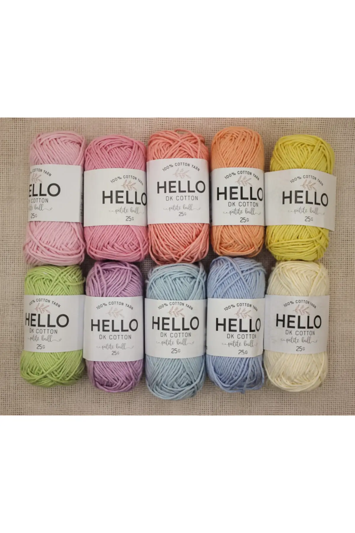 Dk Punch and Amigurumi Pastel yarn Set 10-cotton Set 4 mesh rope hobby supplies & entertainment life
Dk Punch and Amigurumi Pastel yarn Set 10-cotton Set 4 mesh rope hobby supplies & entertainment life