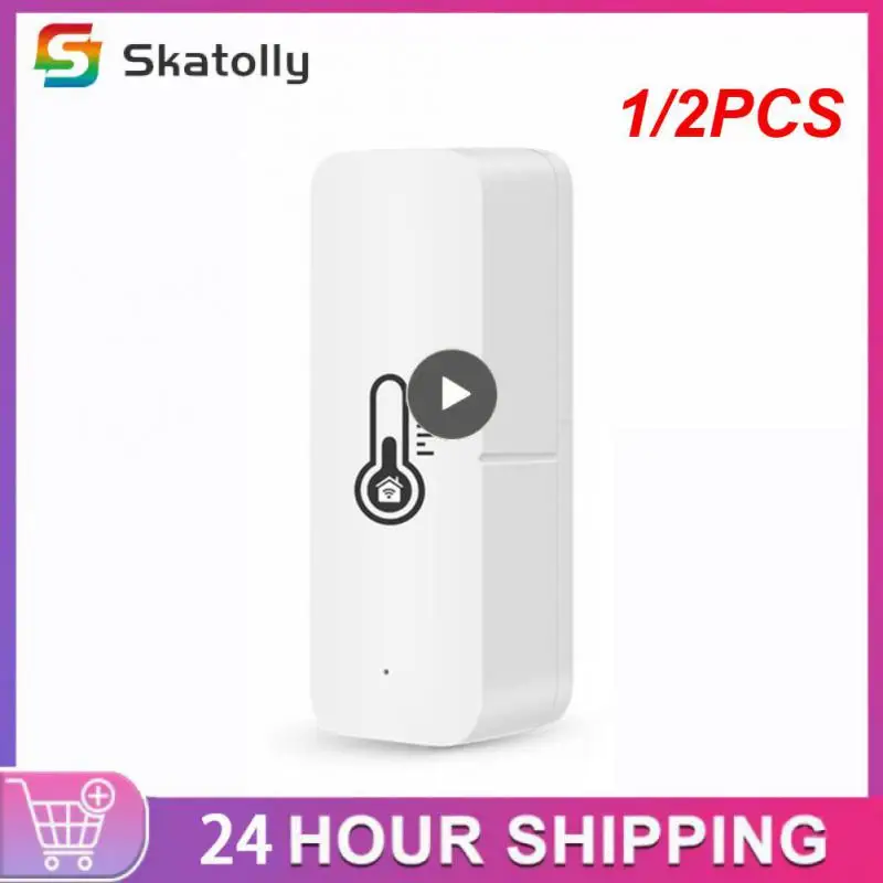 1/2PCS Tuya Smart Wifi Temperature And Humidity Sensor Indoor Hygrometer Controller Monitoring For Alexa Google Home
1/2PCS Tuya Smart Wifi Temperature And Humidity Sensor Indoor Hygrometer Controller Monitoring For Alexa Google Home