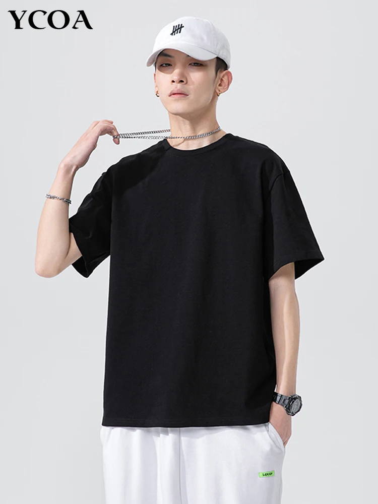 Oversized T-Shirts Men Summer Casual Solid Cotton Short Sleeve Streetwear Harajuku Korean Aesthetic Fashion Tees Tops Clothing
Oversized T-Shirts Men Summer Casual Solid Cotton Short Sleeve Streetwear Harajuku Korean Aesthetic Fashion Tees Tops Clothing