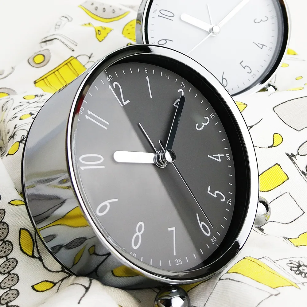 4 Inch Metal Bedside Mute Alarm Clock Clock Creative Digital Alarm Clock Home Decoration clocks wall home decor
4 Inch Metal Bedside Mute Alarm Clock Clock Creative Digital Alarm Clock Home Decoration clocks wall home decor