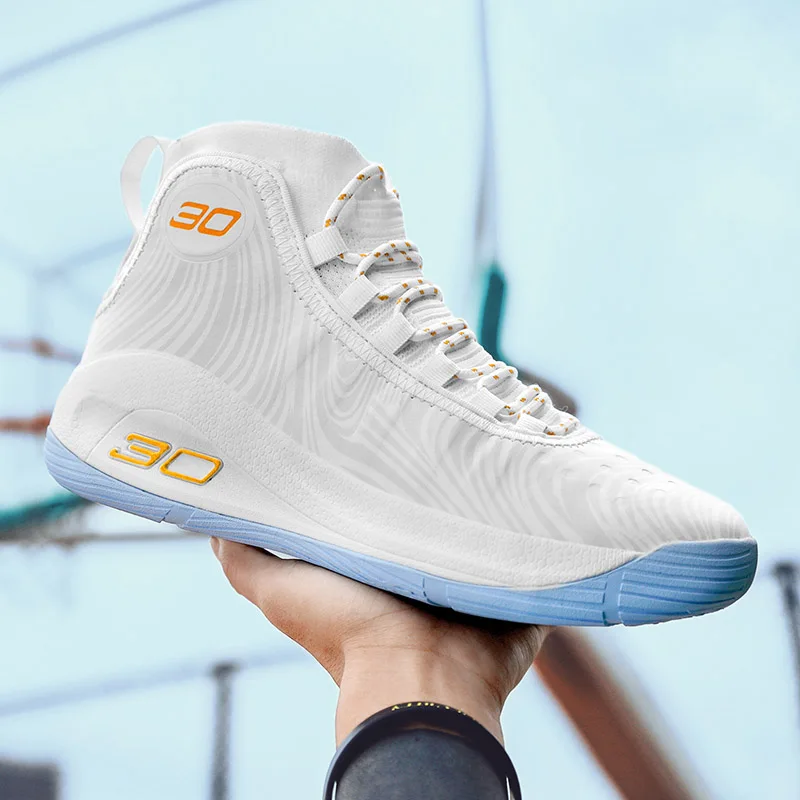 High Quality Basketball Boots Men Athletic Training Basketball Shoes Unisex Non-slip Rebound Outsole Gym Sports Male Sneakers
High Quality Basketball Boots Men Athletic Training Basketball Shoes Unisex Non-slip Rebound Outsole Gym Sports Male Sneakers