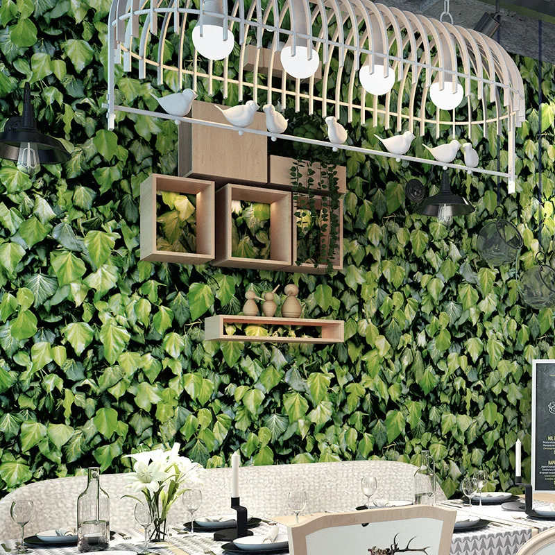 9.5m Retro Creeper 3d Three-dimensional Green Leaves Background Wallpaper Living Room Bedroom Restaurant Decoration Wallpaper
9.5m Retro Creeper 3d Three-dimensional Green Leaves Background Wallpaper Living Room Bedroom Restaurant Decoration Wallpaper