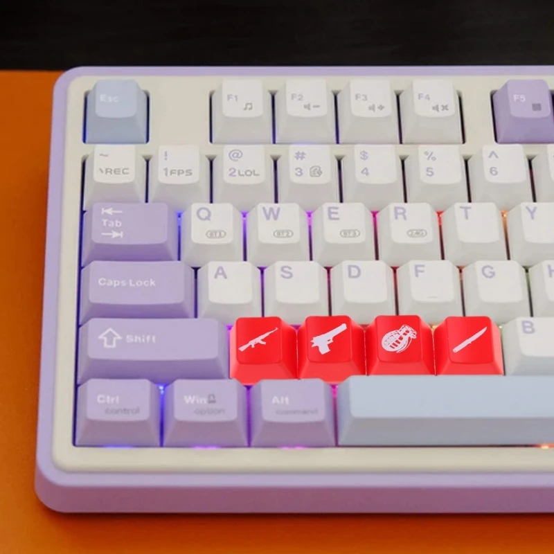 OEM ABS Keycap с подсветкой Игровые колпачки Key Button Keycaps Caps Dropshipping