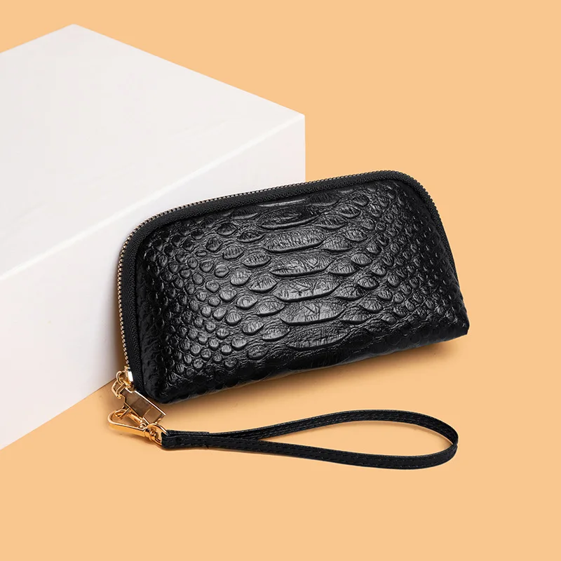 High Quality Genuine Leather Clutch Purse Alligator Long Zipper Wallet Fashion Wristlet Clutches Money Purses Phone Purse Bag
High Quality Genuine Leather Clutch Purse Alligator Long Zipper Wallet Fashion Wristlet Clutches Money Purses Phone Purse Bag