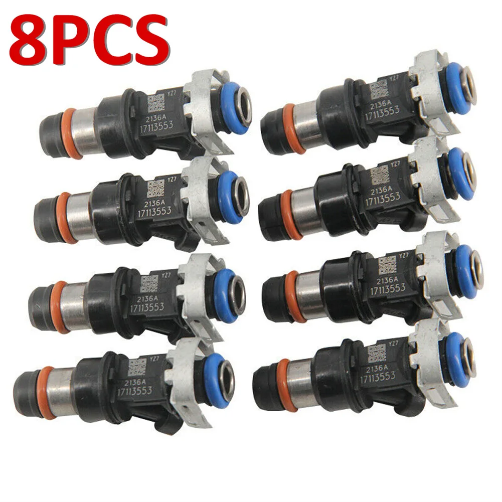 8 PCS Upgrade Fuel Injectors For Chevy Silverado 1500 4.3L/4.8L/5.3L/6.0L 2000-2006 For GMC Sierra 2500 6.0L 2001-2006
8 PCS Upgrade Fuel Injectors For Chevy Silverado 1500 4.3L/4.8L/5.3L/6.0L 2000-2006 For GMC Sierra 2500 6.0L 2001-2006