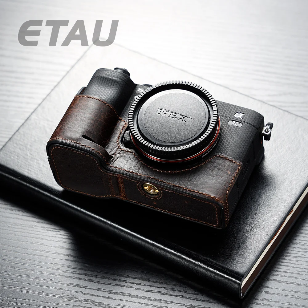 ETAU A7C Genuine Leather Camera Case Handle Half Bag For SONY A7C Camera Bodysuit
ETAU A7C Genuine Leather Camera Case Handle Half Bag For SONY A7C Camera Bodysuit