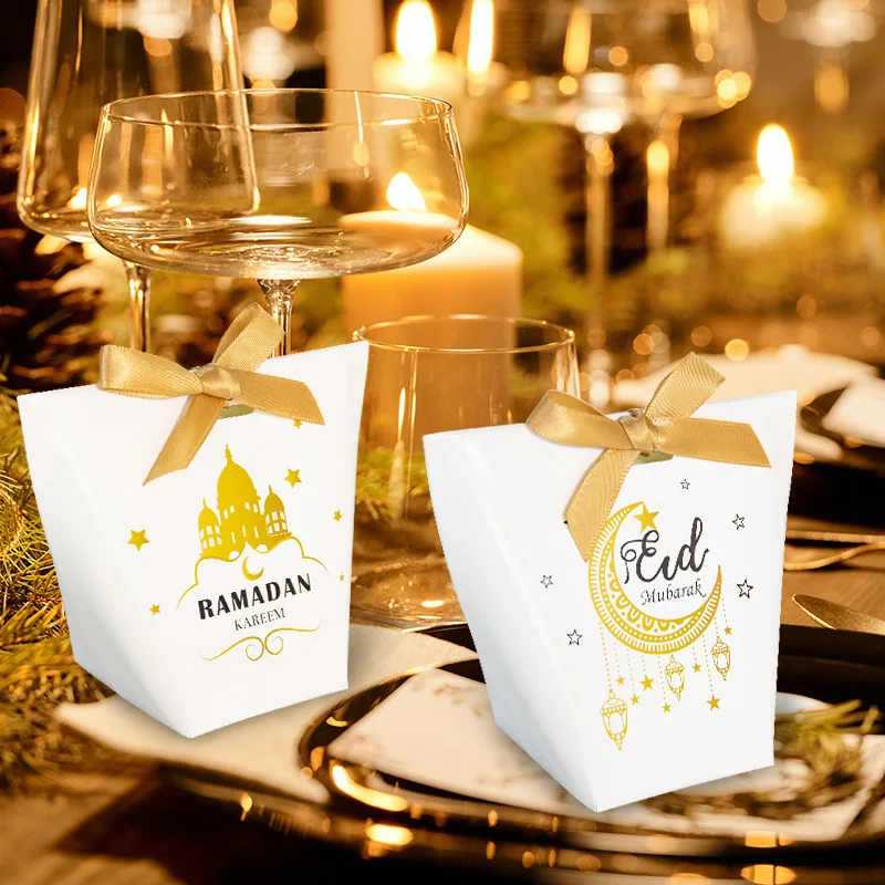 5/10pcs Eid Ramadan Gift Box Ramadan Islam Muslim Ramadan Decorations for Home Aid Mubarak Candy Box Decoration Party Supplies
5/10pcs Eid Ramadan Gift Box Ramadan Islam Muslim Ramadan Decorations for Home Aid Mubarak Candy Box Decoration Party Supplies