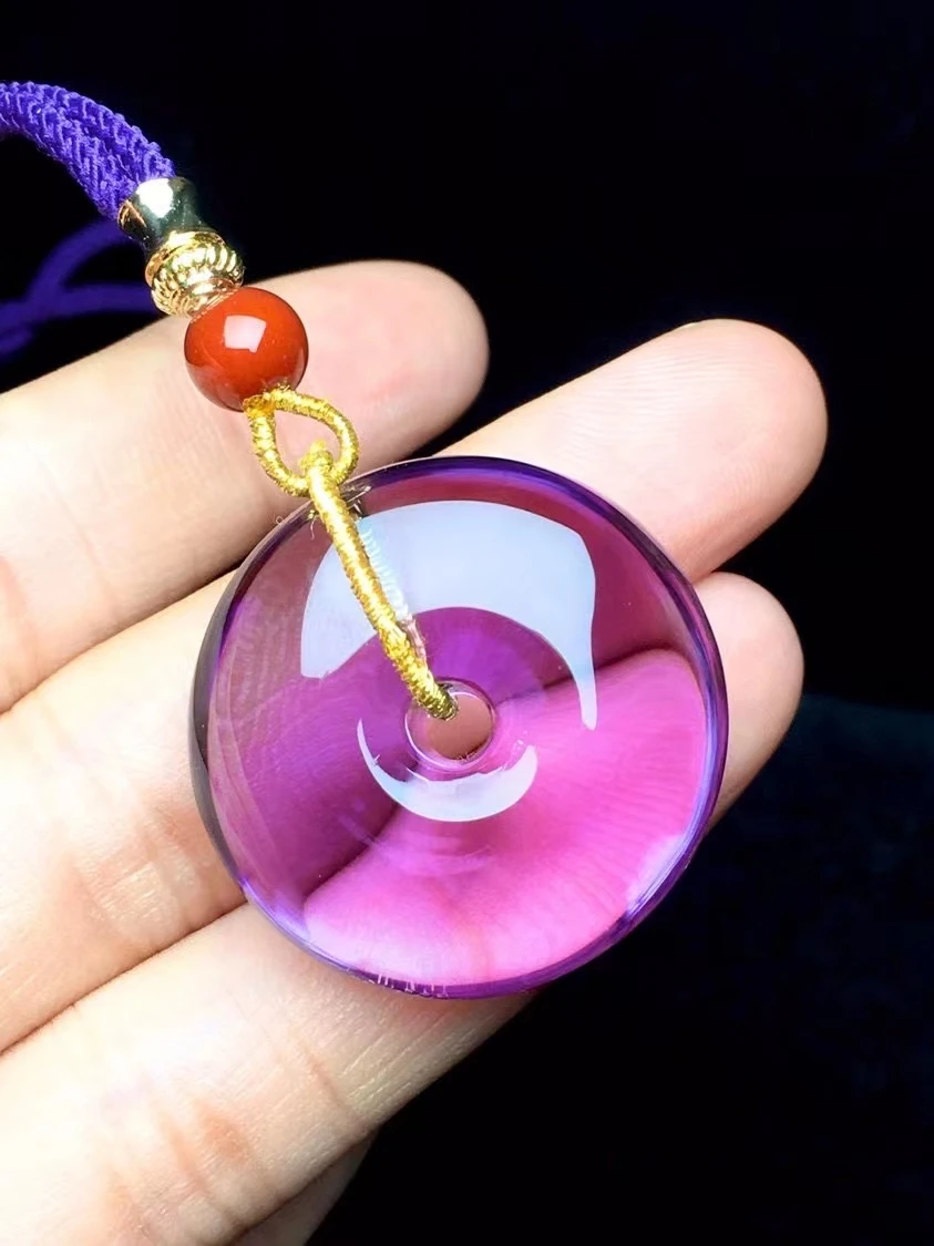 Natural Purple Amethyst Quartz Round Pendant 28mm Round Donut Women Men Carved Amethyst Fox Necklace Jewelry AAAAA
Natural Purple Amethyst Quartz Round Pendant 28mm Round Donut Women Men Carved Amethyst Fox Necklace Jewelry AAAAA