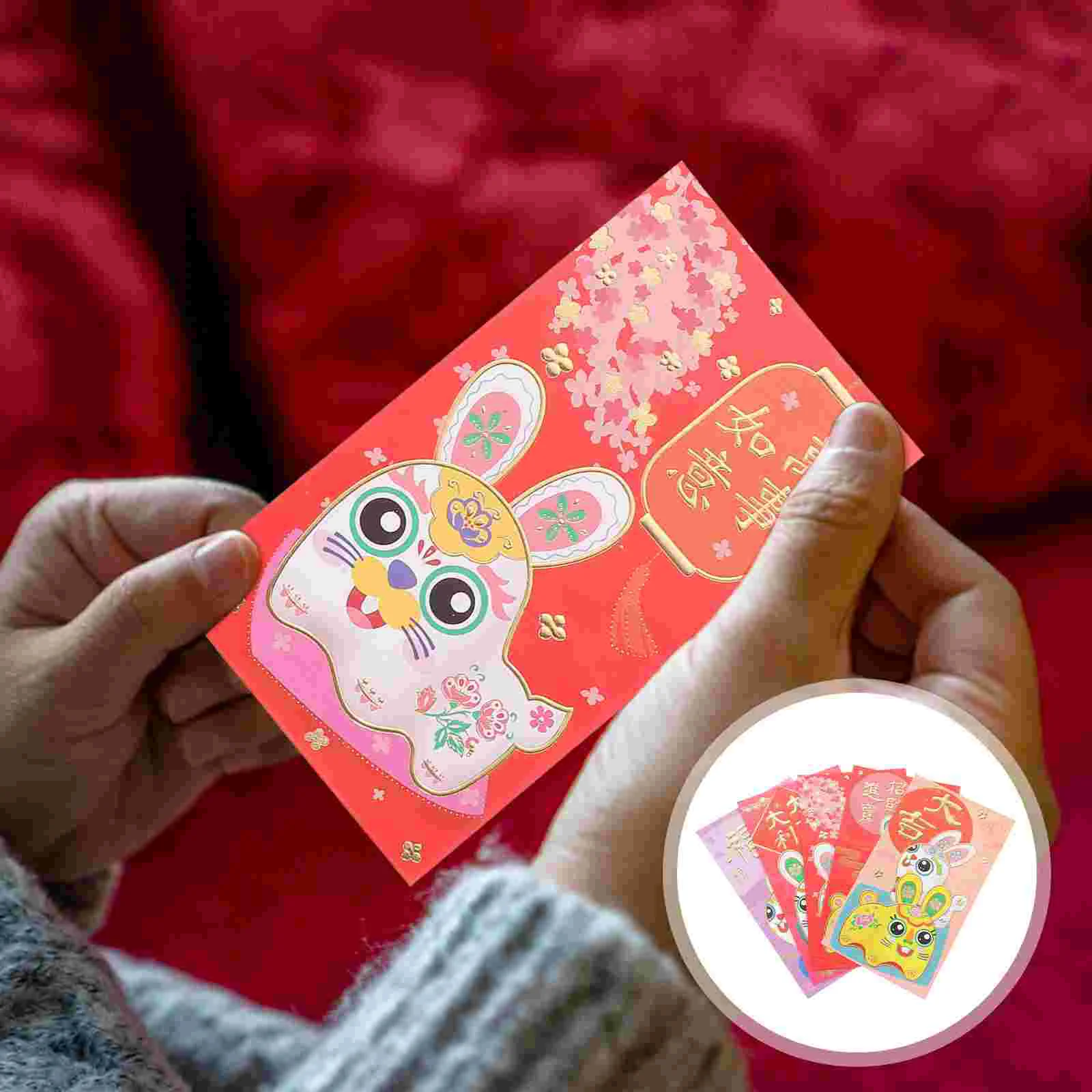 Конверты в китайском стиле с рисунком кролика, 2023 год
Конверты в китайском стиле с рисунком кролика, 2023 год