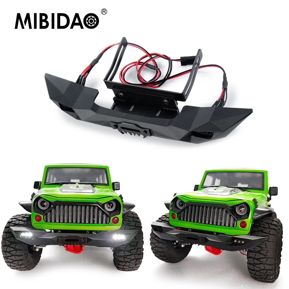 Передний бампер MIBIDAO из металлического сплава с фотоэлементом, набор для Axial SCX10 II Светодиодный 1/10, обновленные детали для модели гусеничного автомобиля с дистанционным управлением
Передний бампер MIBIDAO из металлического сплава с фотоэлементом, набор для Axial SCX10 II Светодиодный 1/10, обновленные детали для модели гусеничного автомобиля с дистанционным управлением