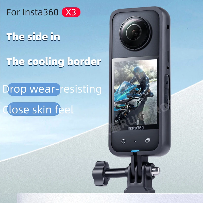 Precise Hole Full Protective Cage For Insta 360 X3 Camera Housing Case Frame Bumper For Insta360ONEX3 1/4 Threaded Ports
Precise Hole Full Protective Cage For Insta 360 X3 Camera Housing Case Frame Bumper For Insta360ONEX3 1/4 Threaded Ports