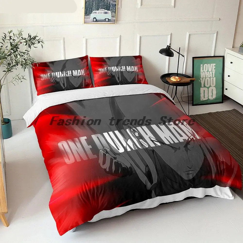 Japan Anime One Punch Man Bedding Set Cartoon Manga Duvet Covers with Pillowcases Single Double Queen King Size Bed Bedclothes
Japan Anime One Punch Man Bedding Set Cartoon Manga Duvet Covers with Pillowcases Single Double Queen King Size Bed Bedclothes