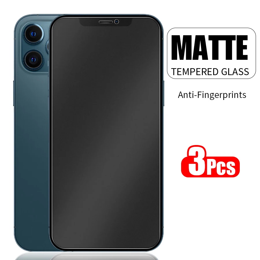 3Pcs Matte Tempered Glass For IPhone 14 13 12 11 Pro Max Full Screen Protector For IPhone XS Max X XR 8 7 6S Plus SE2022 Glass
3Pcs Matte Tempered Glass For IPhone 14 13 12 11 Pro Max Full Screen Protector For IPhone XS Max X XR 8 7 6S Plus SE2022 Glass