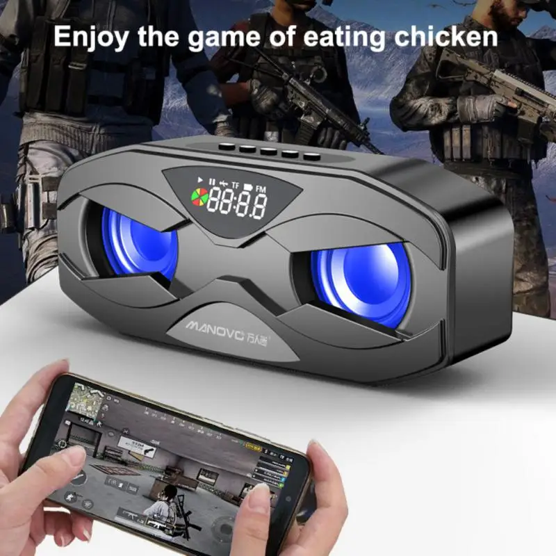 Manovo M4/5 Wireless Bluetooth Speaker Subwoofer Outdoor Portable Small Radio Home Stereo
Manovo M4/5 Wireless Bluetooth Speaker Subwoofer Outdoor Portable Small Radio Home Stereo