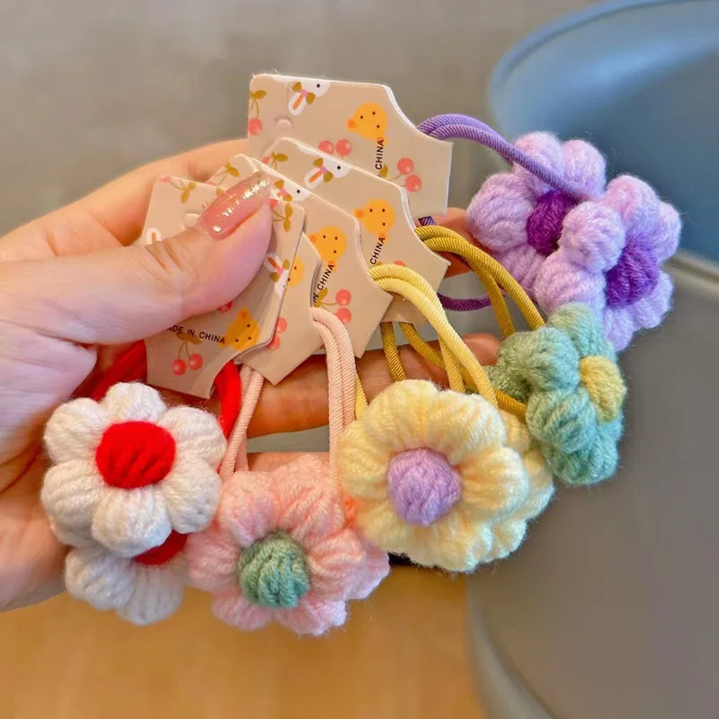 Sweet Flower Hair Bands Rubber Elastic Hair Ties Girls Hair Accessories Candy Gum Princess Hair Rope Scrunchies Headwear
Sweet Flower Hair Bands Rubber Elastic Hair Ties Girls Hair Accessories Candy Gum Princess Hair Rope Scrunchies Headwear