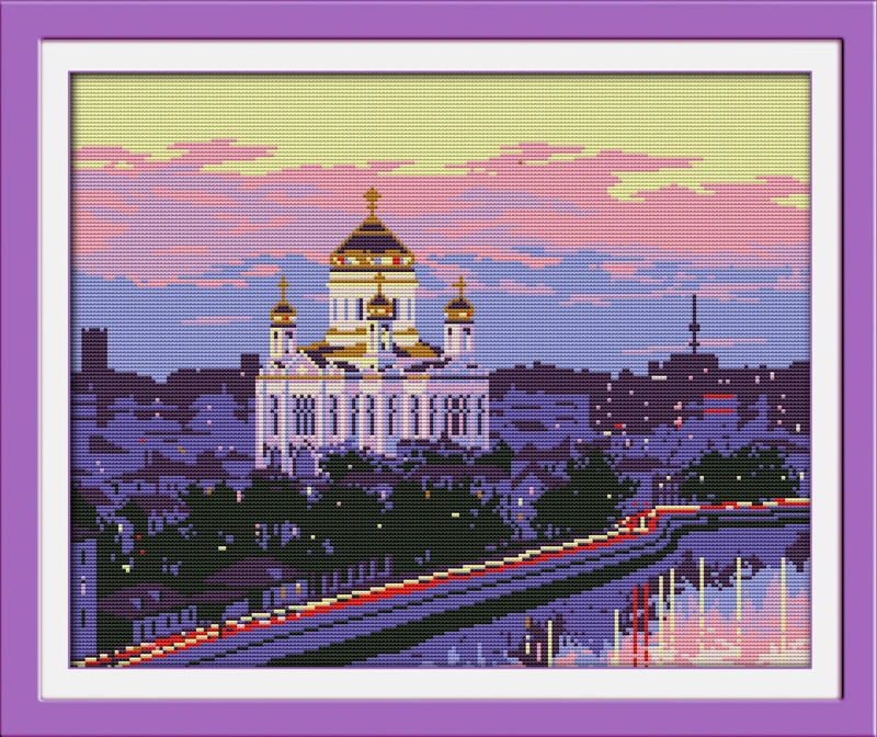 Комплект для вышивки крестиком Joy Sunday, Набор для вышивки тканью с легким рисунком и отпечатанным орнаментом, здание двора
Комплект для вышивки крестиком Joy Sunday, Набор для вышивки тканью с легким рисунком и отпечатанным орнаментом, здание двора