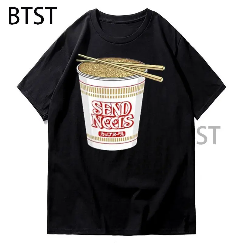 Send Noods Summer Fashion Black T Shirt Japanese Hip Hop Streetwear T-Shirt Men Casual Tops Tee Shirt Oversized T Shirt O-neck
Send Noods Summer Fashion Black T Shirt Japanese Hip Hop Streetwear T-Shirt Men Casual Tops Tee Shirt Oversized T Shirt O-neck