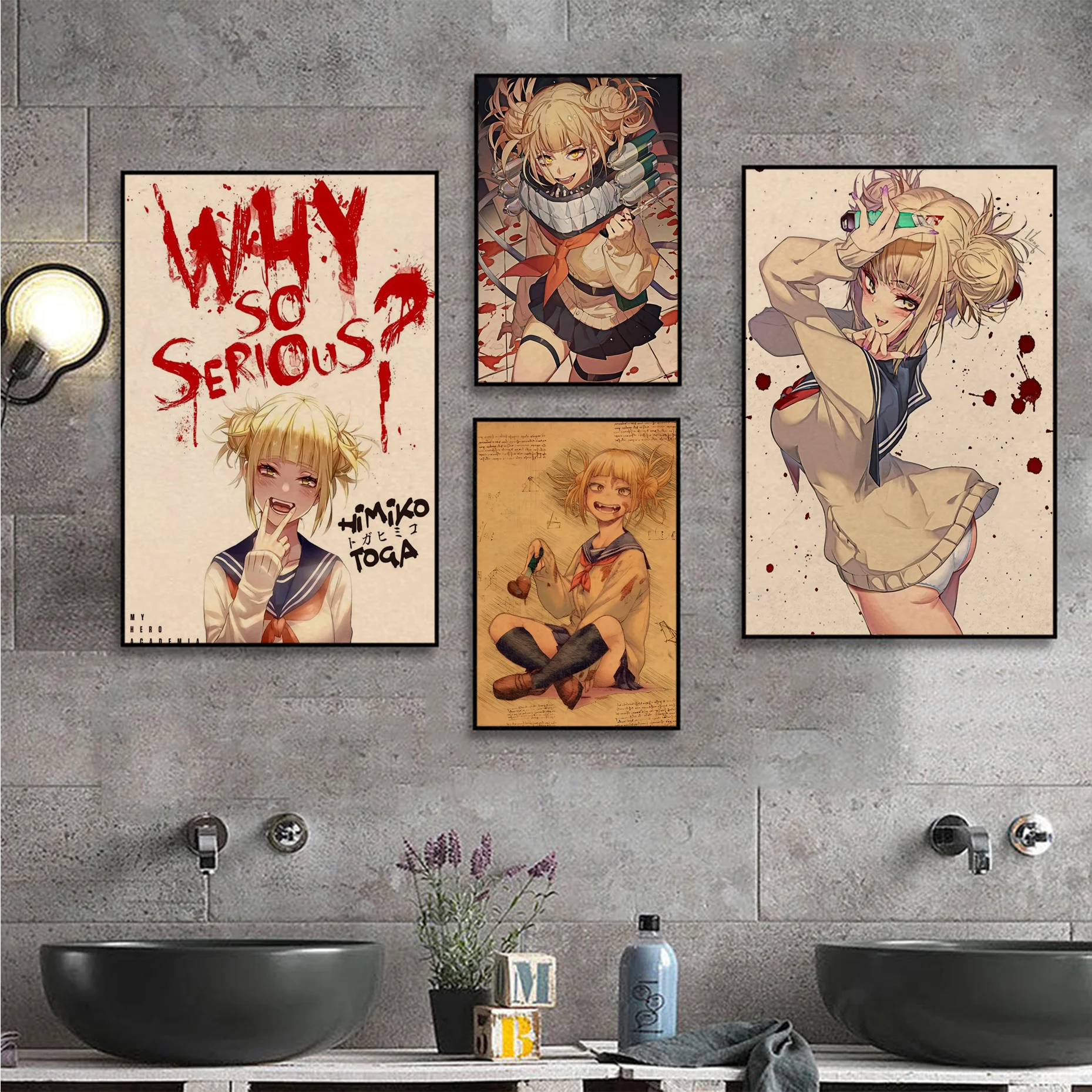 Himiko Toga Movie Posters Kraft Paper Prints And Posters Aesthetic Art Wall Painting
Himiko Toga Movie Posters Kraft Paper Prints And Posters Aesthetic Art Wall Painting