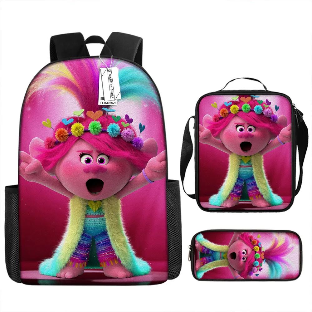 Troll's Poppy Branch Schoolbag Travel Backpack Lunch Bag Pencil Case Gift for Kids Students
Troll's Poppy Branch Schoolbag Travel Backpack Lunch Bag Pencil Case Gift for Kids Students