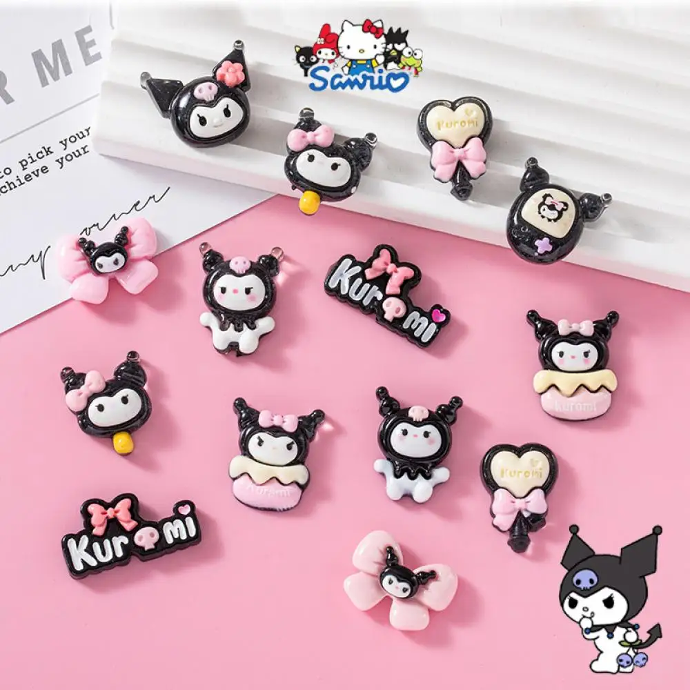 New Sanrios10Pcs Kawaii Kuromi Resin Accessories Cartoon Anime 3D Doll Nail Jewelry Diy Hair Rope Homemade Materials Girl Gift
New Sanrios10Pcs Kawaii Kuromi Resin Accessories Cartoon Anime 3D Doll Nail Jewelry Diy Hair Rope Homemade Materials Girl Gift