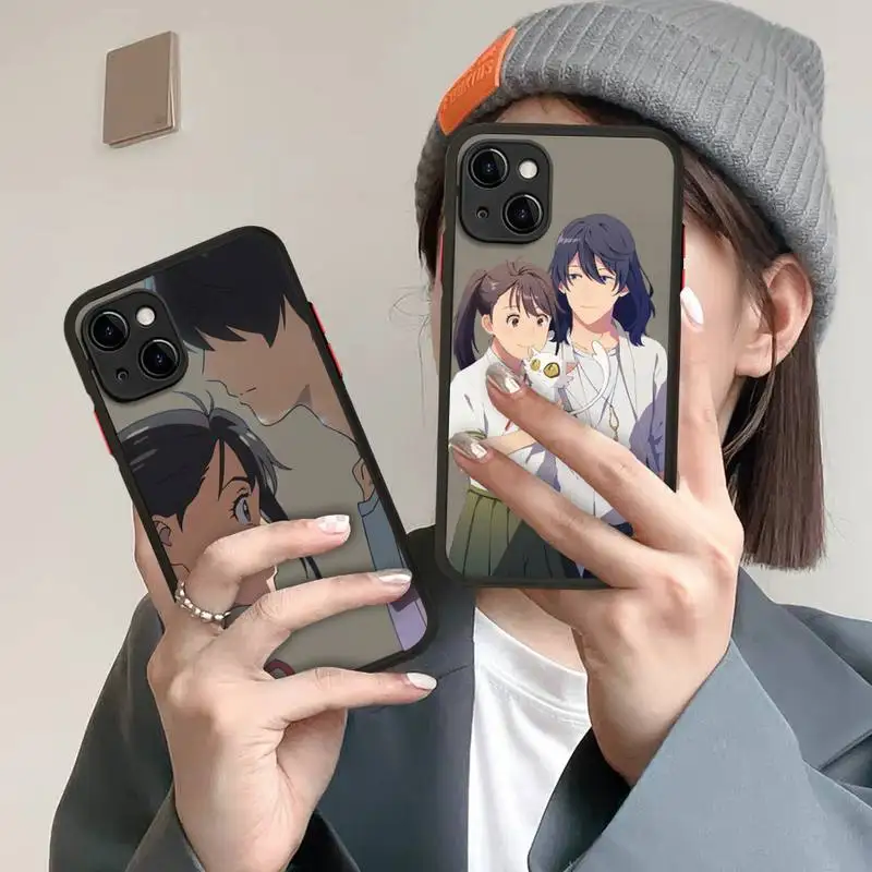 Anime Suzume No Tojimari Phone Case for iPhone X XR XS 7 8 Plus 11 12 13 pro MAX 13mini Translucent Matte Case
Anime Suzume No Tojimari Phone Case for iPhone X XR XS 7 8 Plus 11 12 13 pro MAX 13mini Translucent Matte Case