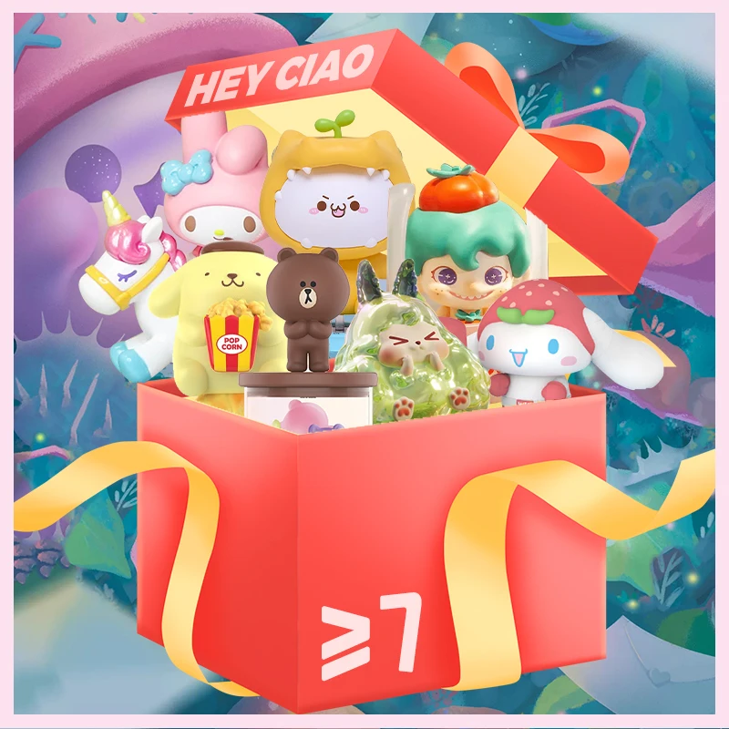 HeyCiao Surprise Lucky Bag Great Value Mystery Box Figures Collectible Cute Action Kawaii Toy
HeyCiao Surprise Lucky Bag Great Value Mystery Box Figures Collectible Cute Action Kawaii Toy
