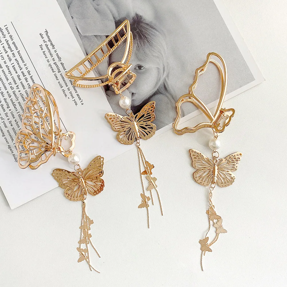 Luxury Hollow Metal Hair Claw For Women Girls Geometric Hair Crab Female Vintage Butterfly Catch Clip Fashion Hair Accessories
Luxury Hollow Metal Hair Claw For Women Girls Geometric Hair Crab Female Vintage Butterfly Catch Clip Fashion Hair Accessories