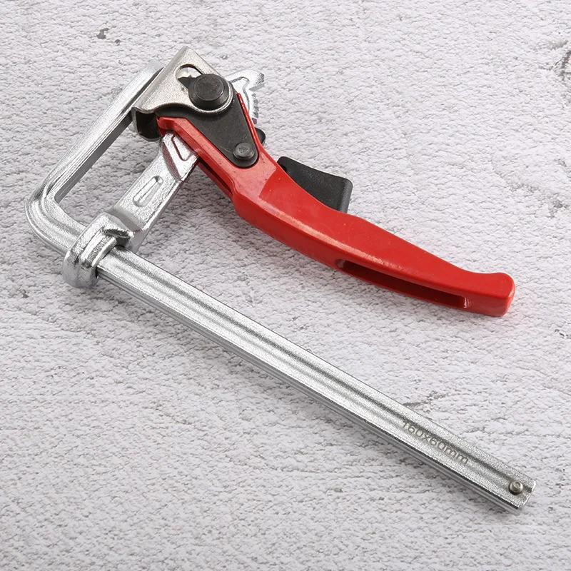 2PCS Quick Guide Rail Clamp Carpenter F Clamp Quick Clamping For Guide Rail System Hand Tool Woodworking DIY
2PCS Quick Guide Rail Clamp Carpenter F Clamp Quick Clamping For Guide Rail System Hand Tool Woodworking DIY