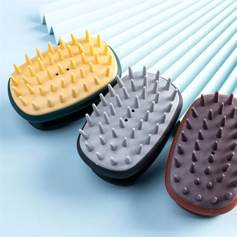 1Pc Bath Brushes Scalp Massager Bathroom Hair Massagers Hair Scrubbers Body Cleaning Brushes for Hair Cleaning Head Massaging 
1Pc Bath Brushes Scalp Massager Bathroom Hair Massagers Hair Scrubbers Body Cleaning Brushes for Hair Cleaning Head Massaging