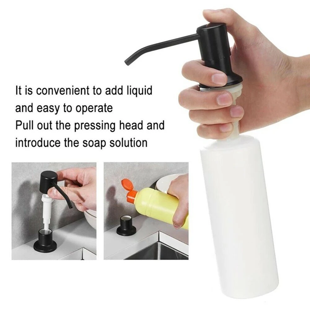 Sink Soap Dispenser Accessories Bathroom Body Cleanser Kitchen Replacement Spare Parts Stainless Steel+Plastic
Sink Soap Dispenser Accessories Bathroom Body Cleanser Kitchen Replacement Spare Parts Stainless Steel+Plastic