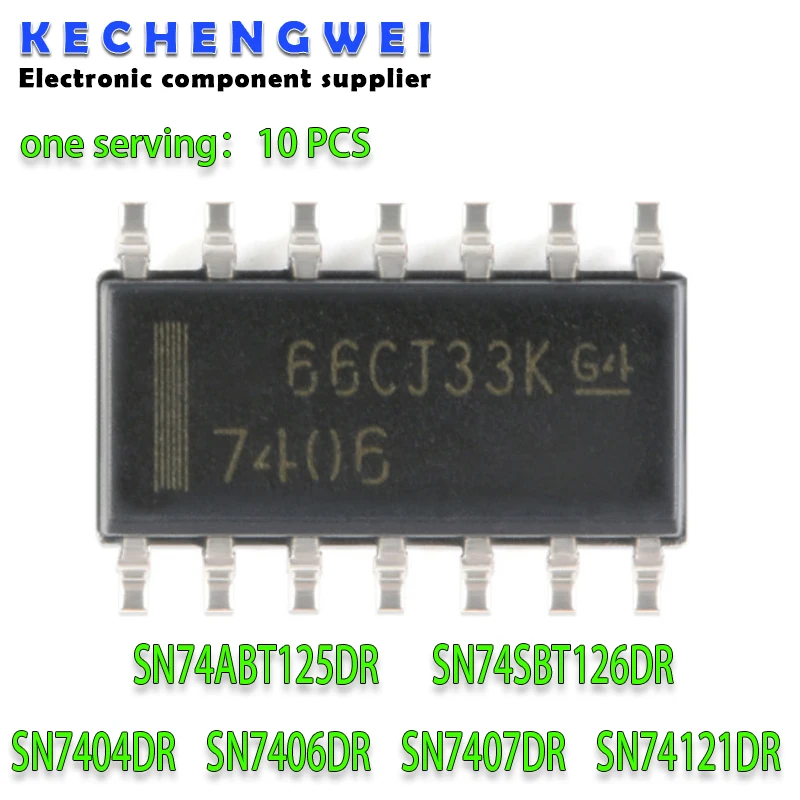 10pcs/lot SN7404DR 7404 SN7406DR 7406 SN7407DR 7407 SN74121DR 74121 SN74ABT125DR 74ABT125 SN74ABT126DR 74ABT126 14SOIC SOP14 NEW
10pcs/lot SN7404DR 7404 SN7406DR 7406 SN7407DR 7407 SN74121DR 74121 SN74ABT125DR 74ABT125 SN74ABT126DR 74ABT126 14SOIC SOP14 NEW