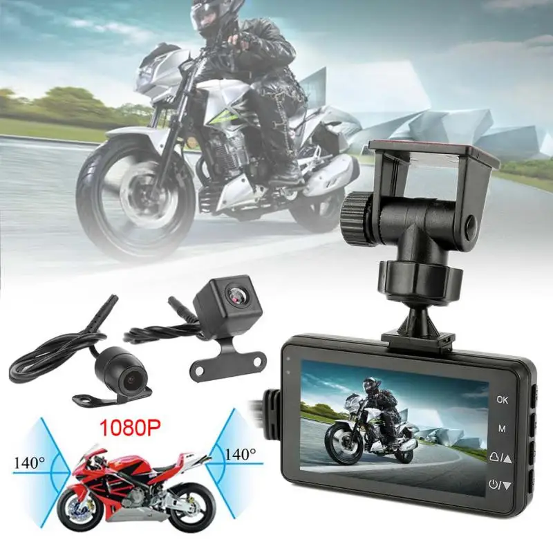 3.0 Inch Motorcycle Camera DVR Dash Cam Dash Driving Recorder Dual Cameras Video Recorders Motorcycle DVR 
3.0 Inch Motorcycle Camera DVR Dash Cam Dash Driving Recorder Dual Cameras Video Recorders Motorcycle DVR