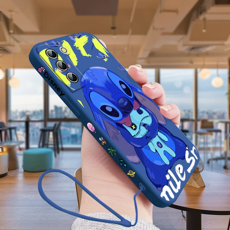Cartoon Funny Blue Stitch Samsung Phone Case For Galaxy S23 S22 S21 S20 Pro FE Note 20 Plus Ultra Liquid Left Rope Cover
Cartoon Funny Blue Stitch Samsung Phone Case For Galaxy S23 S22 S21 S20 Pro FE Note 20 Plus Ultra Liquid Left Rope Cover