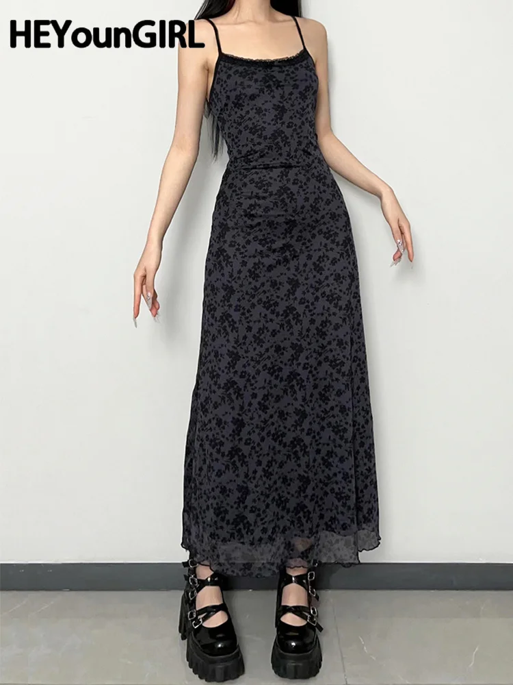Vintage Y2K Summer Long Dresses Grunge Streetwear Loose Fit Spaghetti Strap Maxi Dress Retro Costume 2000s Fashion
Vintage Y2K Summer Long Dresses Grunge Streetwear Loose Fit Spaghetti Strap Maxi Dress Retro Costume 2000s Fashion