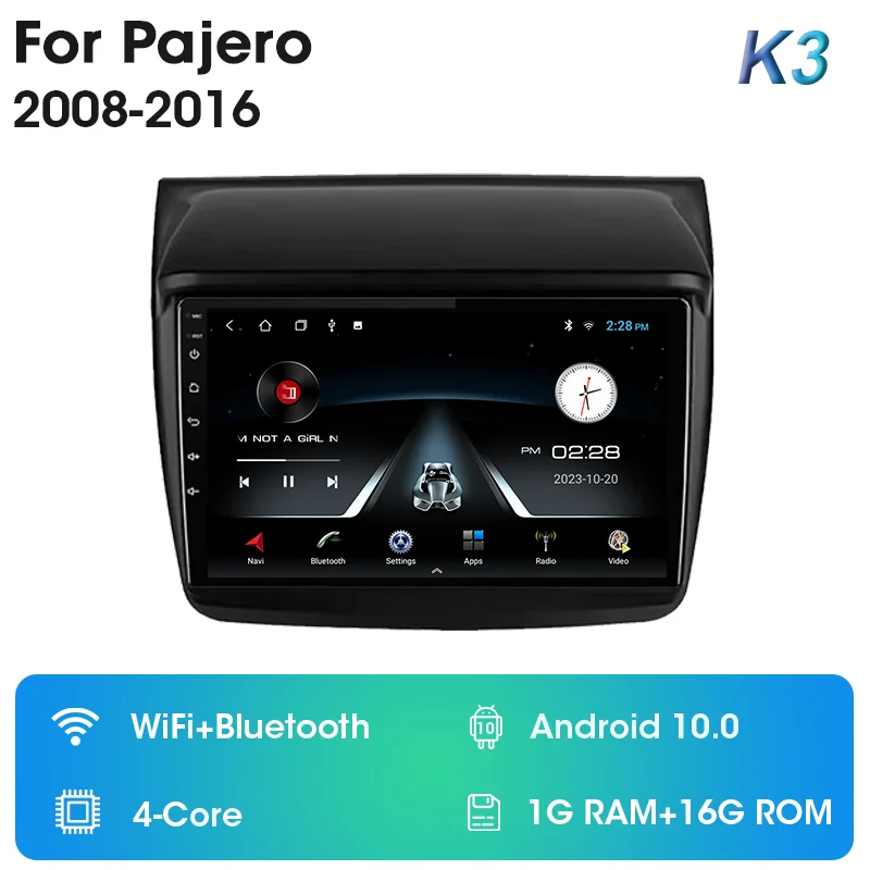 Автомагнитола 2 din Android для Mitsubishi Pajero Sport 2 L200 Triton 2008-2016, мультимедийный видеоплеер, навигация GPS, dvd, Carplay
Автомагнитола 2 din Android для Mitsubishi Pajero Sport 2 L200 Triton 2008-2016, мультимедийный видеоплеер, навигация GPS, dvd, Carplay