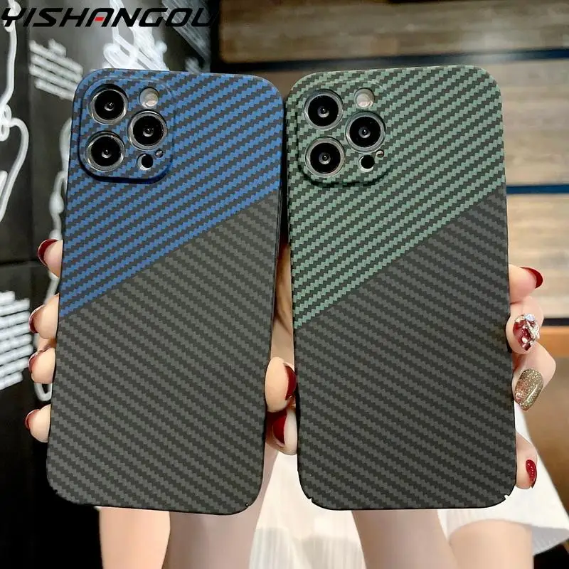 Прошитый чехол из углеродного волокна для iPhone 13 12 11 Pro Max 13 12 11 ударопрочный ультратонкий жесткий чехол контрастного цвета из поликарбоната
Прошитый чехол из углеродного волокна для iPhone 13 12 11 Pro Max 13 12 11 ударопрочный ультратонкий жесткий чехол контрастного цвета из поликарбоната