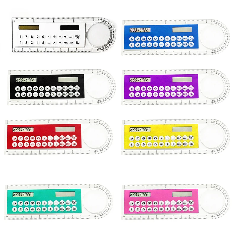 Ruler Calculator Solar Card Mini Calculation Student Arithmetic Multifunctional Calculator Computer-1pcs Solar Energy 10cm
Ruler Calculator Solar Card Mini Calculation Student Arithmetic Multifunctional Calculator Computer-1pcs Solar Energy 10cm