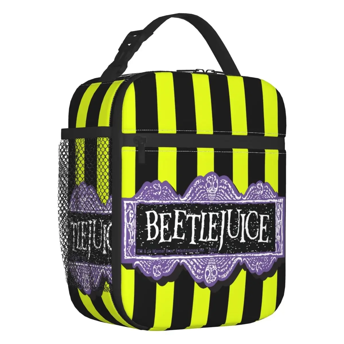 

Ужасная плёнка от Beetlejuice, изолированная сумка для ланча Тим Бёртон для женщин, водонепроницаемая Термосумка для ланча, детская школьная сумка