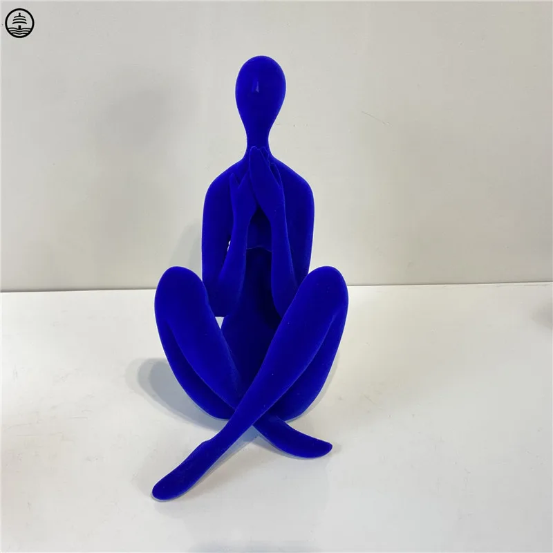 Abstract Art Fat Girl Statue Blue Flocking Lady Figures Sculpture Women Figurine Resin Craft Nordic Home Decoration Accessories
Abstract Art Fat Girl Statue Blue Flocking Lady Figures Sculpture Women Figurine Resin Craft Nordic Home Decoration Accessories