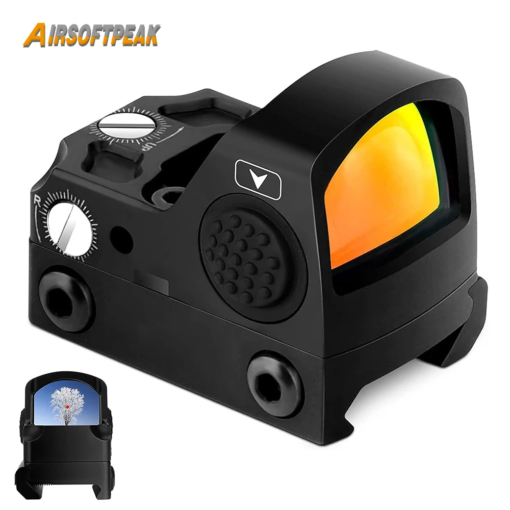 

Прицел Red Dot Sight 2 MOA, прицел с красной точкой, прицел для бодрствования, Охотничья оптика, прицел для Пикатинни, Вивера, рельсовое крепление